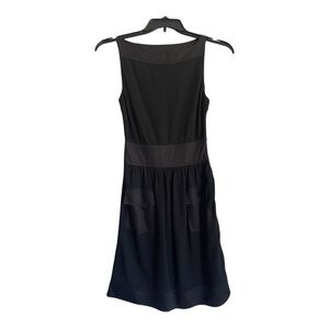Diane Von Furstenberg Zanne Black Midi Dress